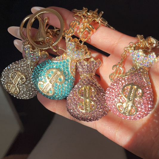 Money Bag Keychains