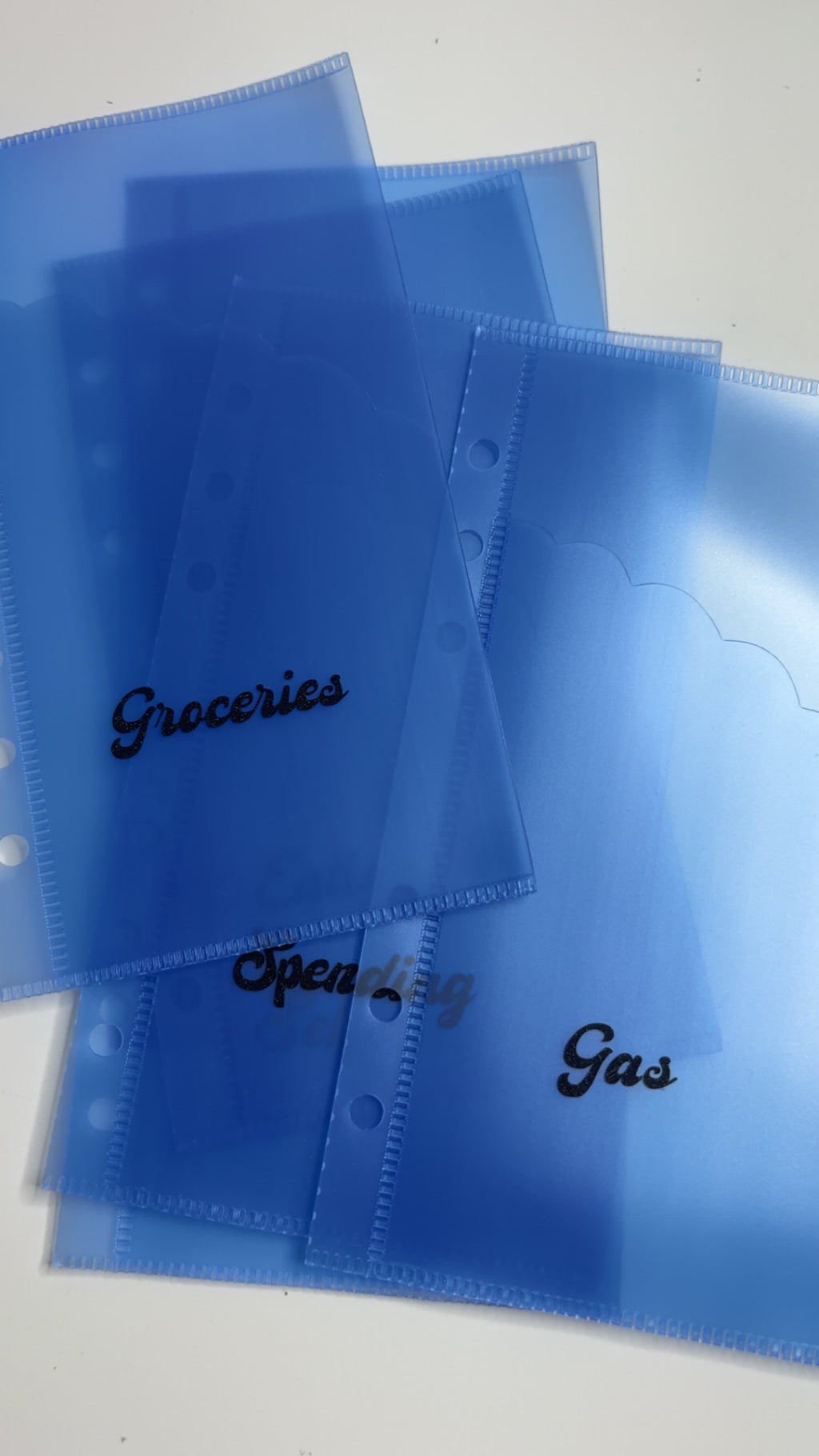 Blue Piggy Budget Binder A6