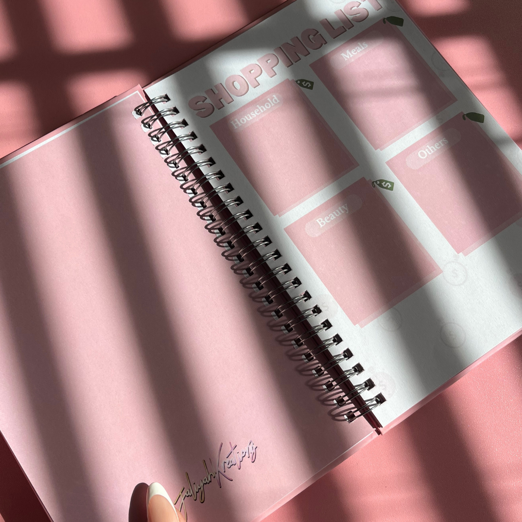 Pink Budget Calendar