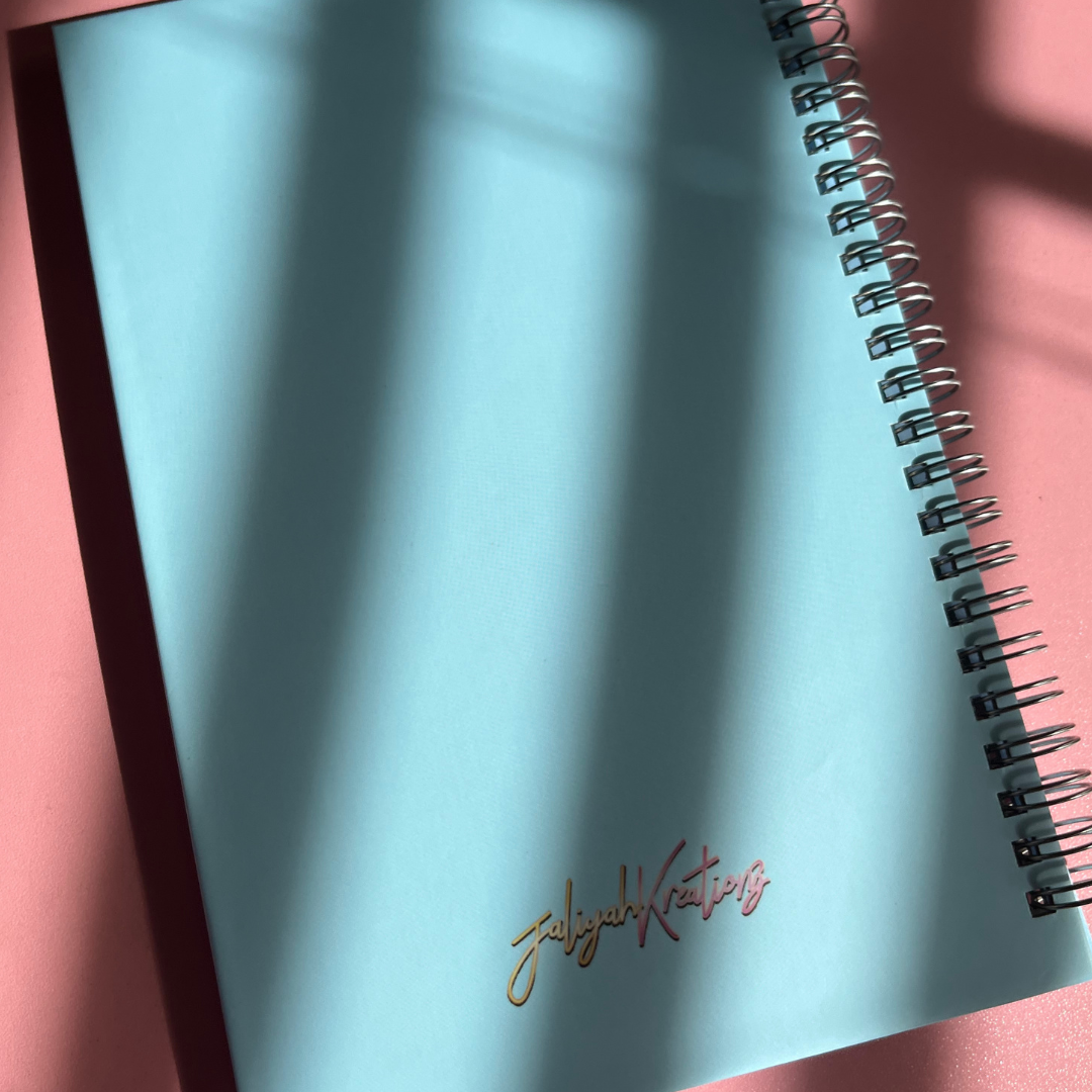 Blue Budget Calendar