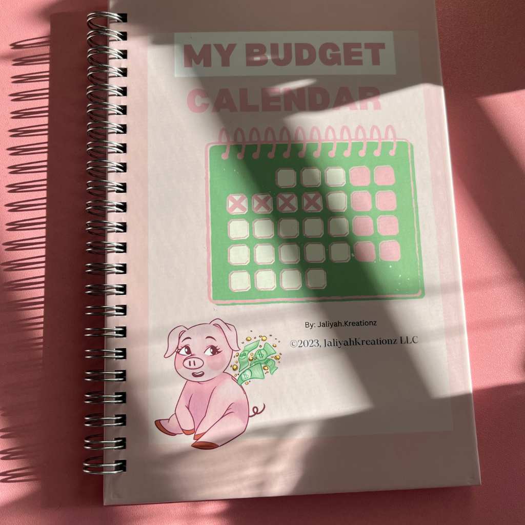 Pink Budget Calendar