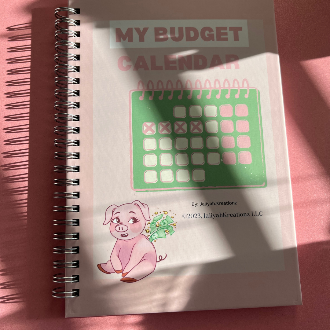 Pink Budget Calendar