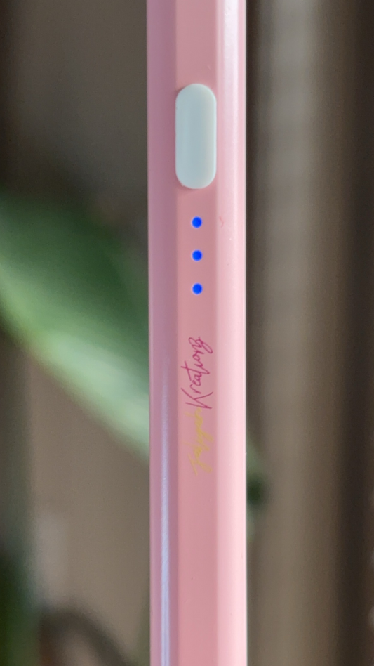 Pink bubblegum iPad stylus
