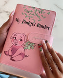 Pink Piggy Budget Binder A6