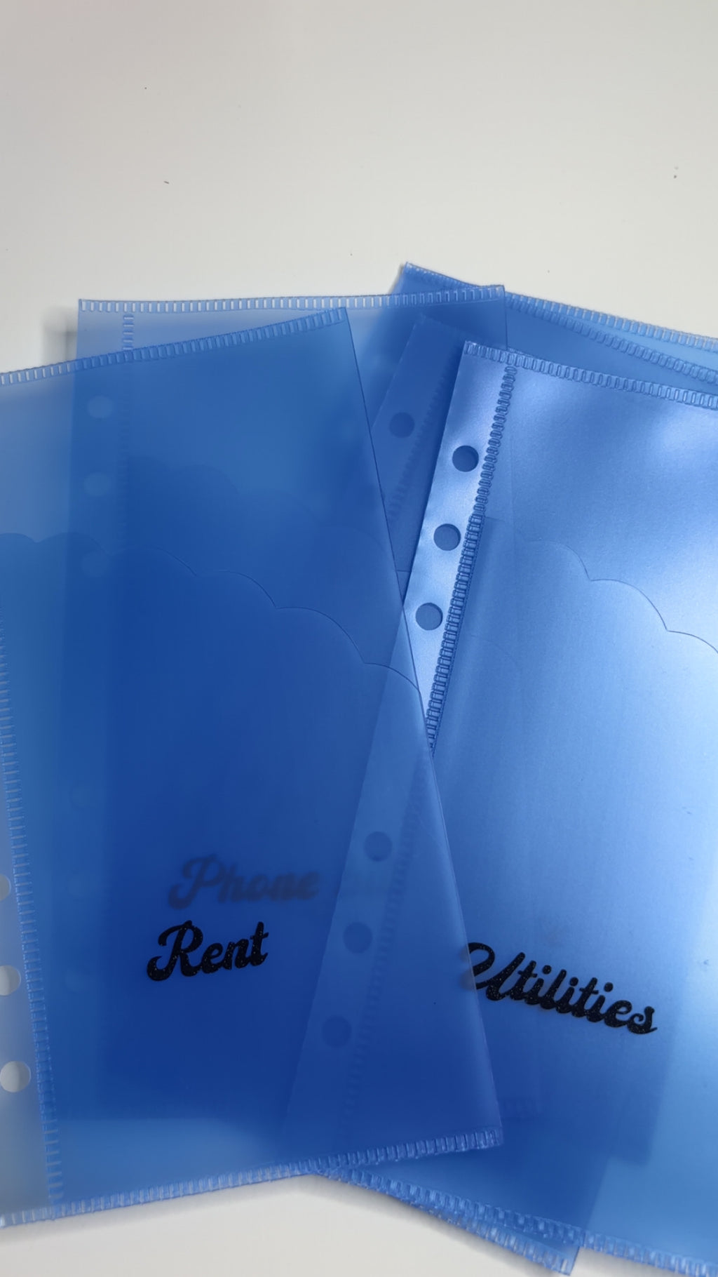 Blue Piggy Budget Binder A6