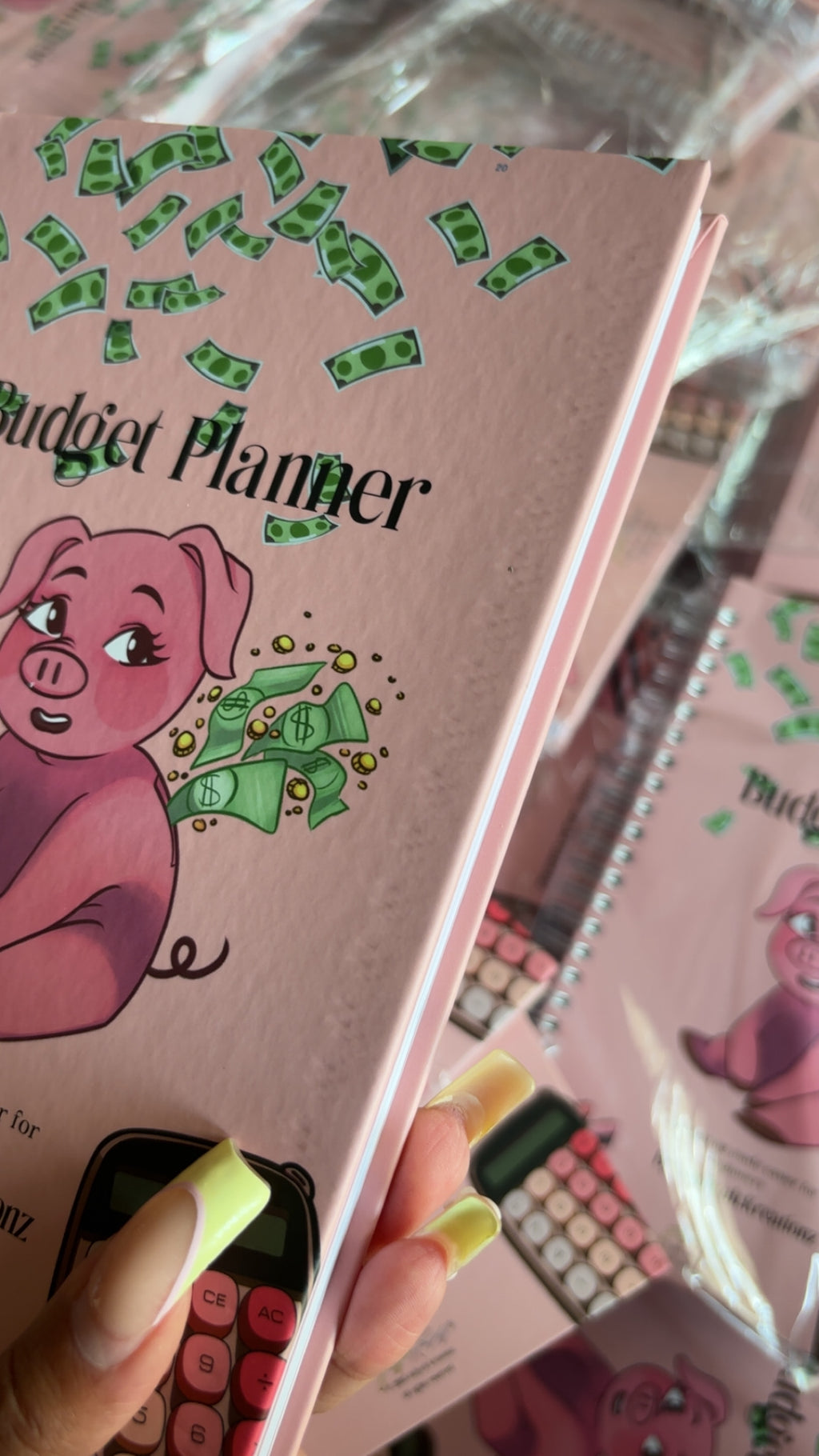 Pink Imperfect planner ( Damaged cover planners) Free shipping