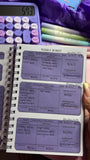 Purple limited edition planner