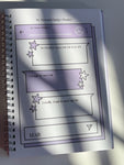 Purple 12month/weekly planner