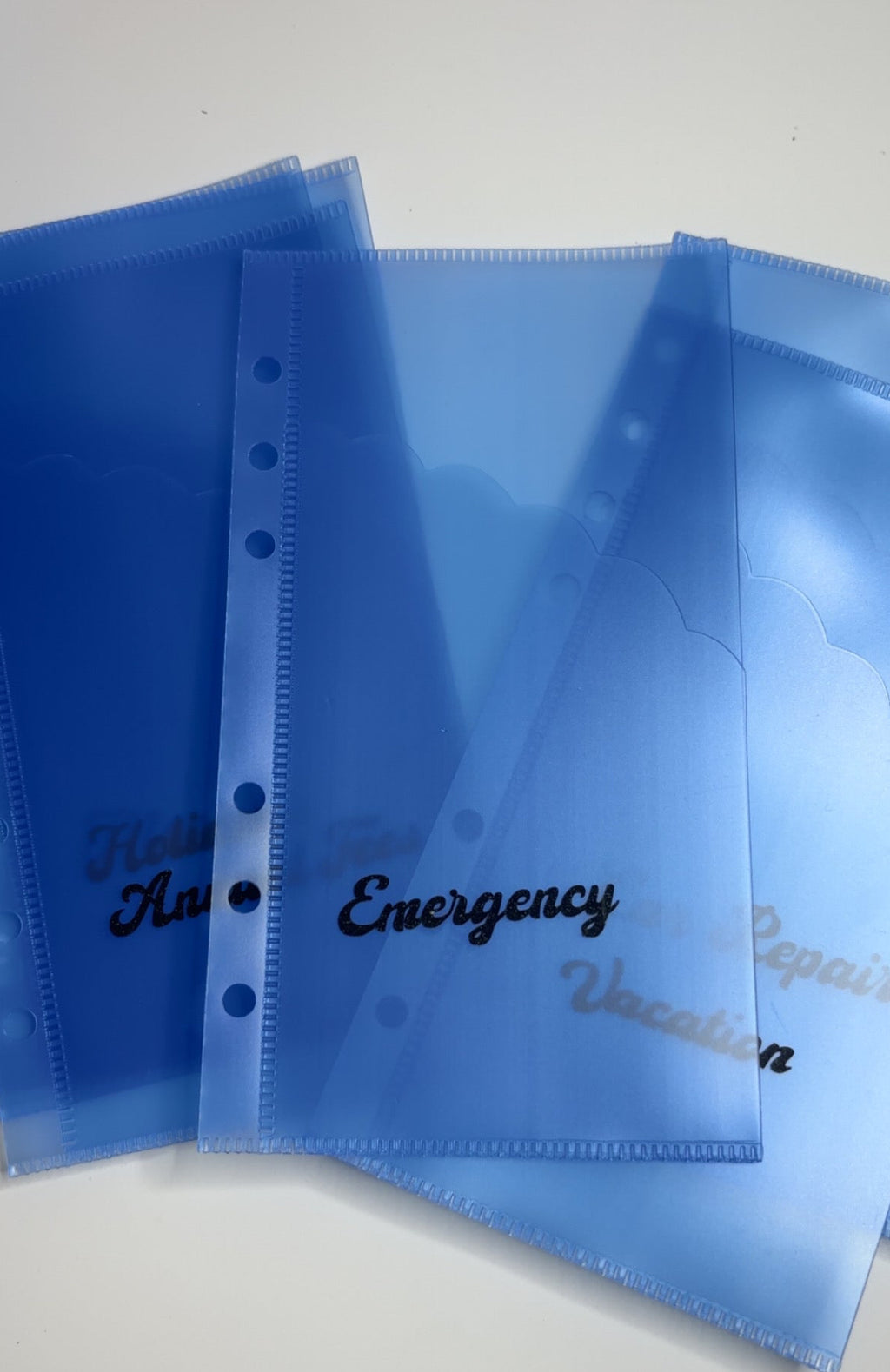 Blue Piggy Budget Binder A6