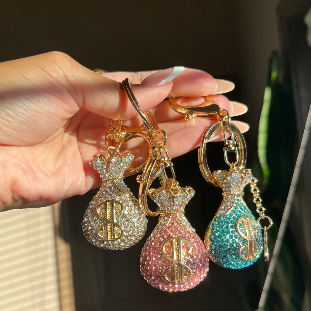 Money Bag Keychains