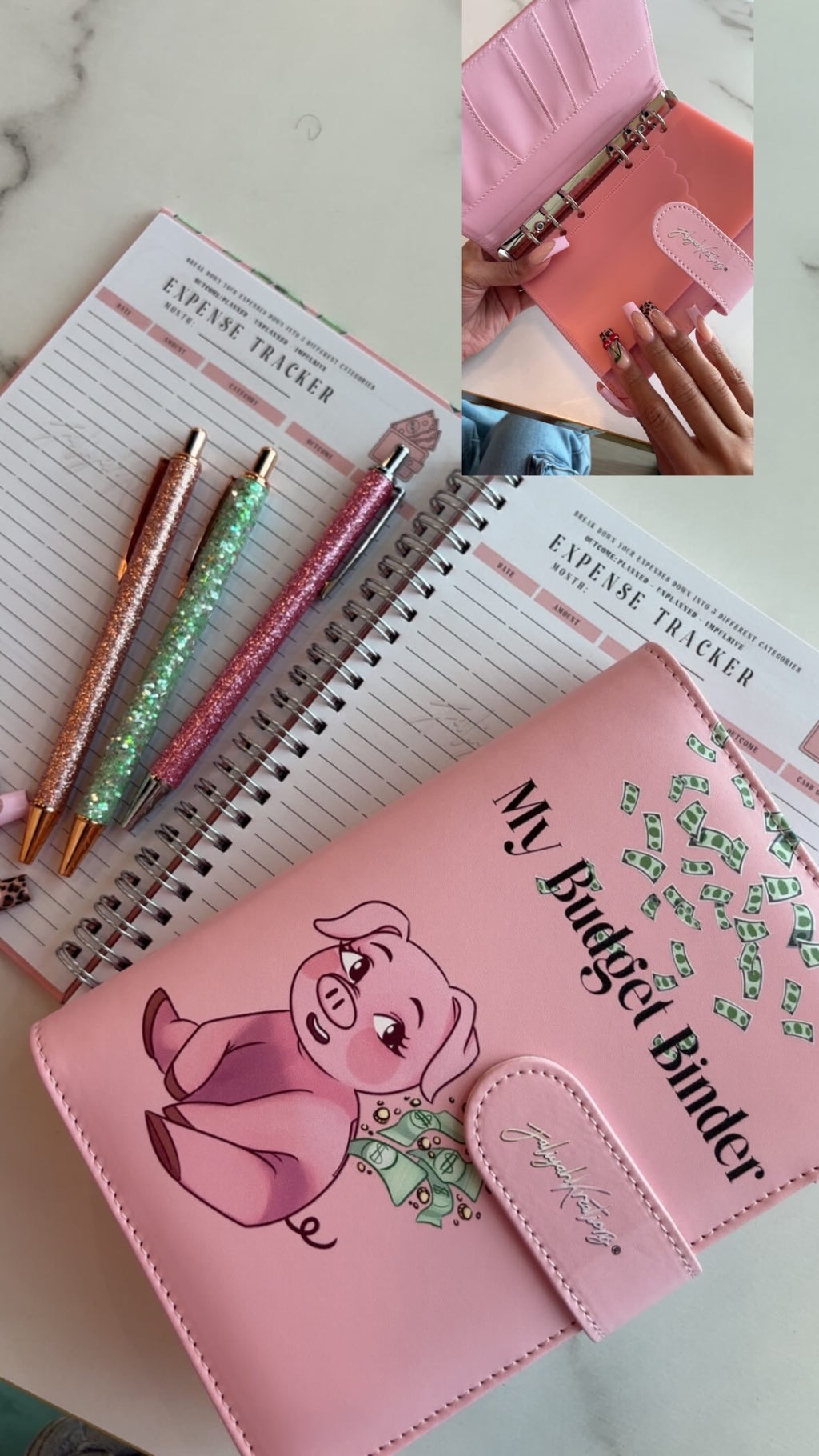 Budget planner + binder Bundle