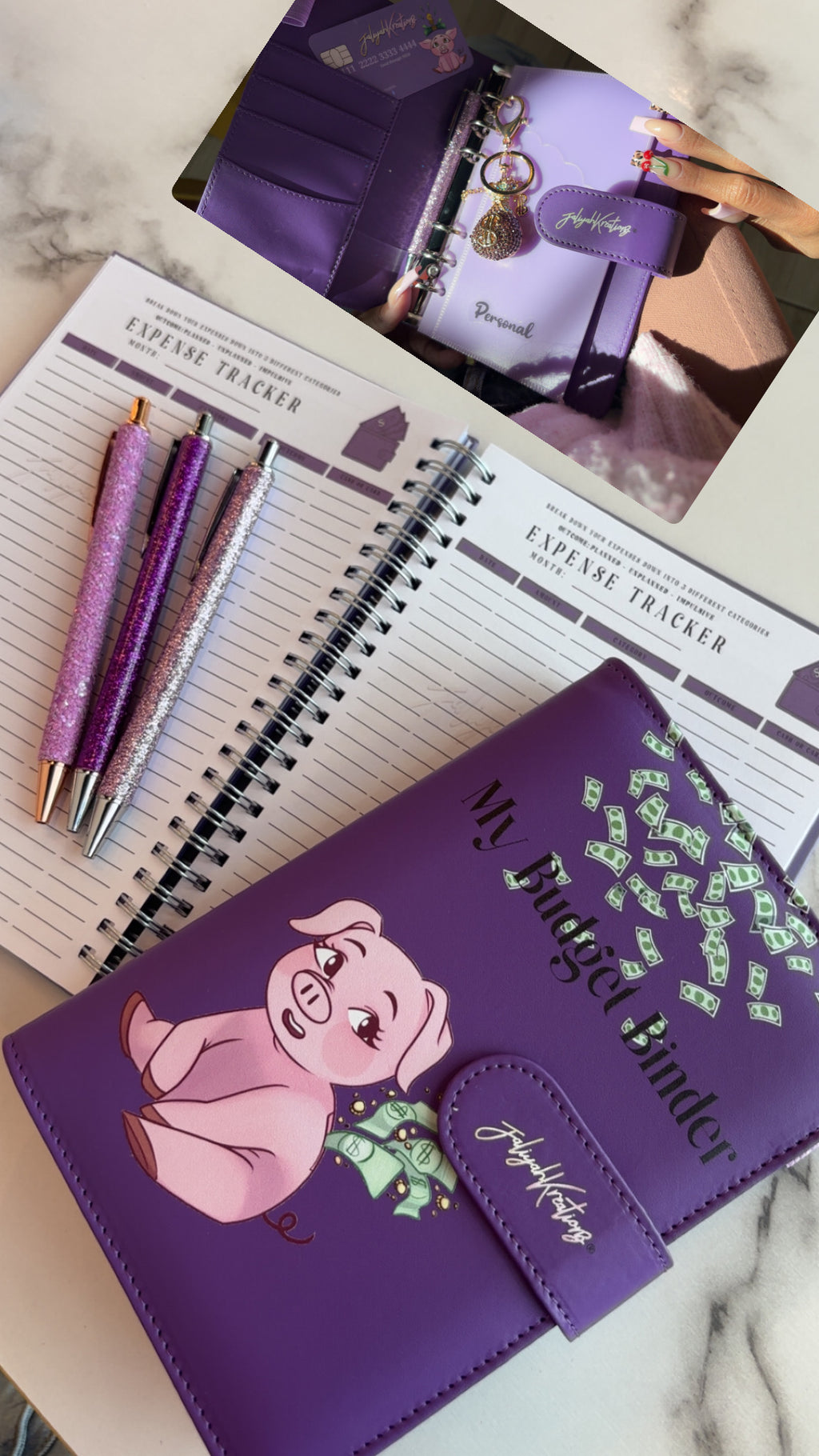 Budget planner + binder Bundle