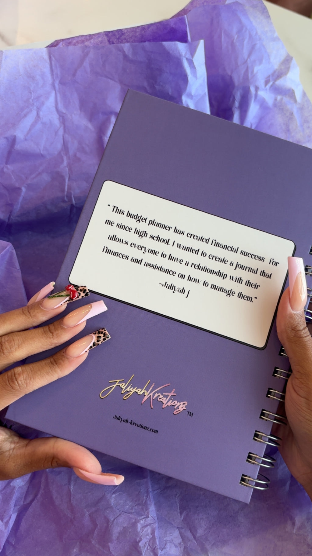 Purple Budget Planner