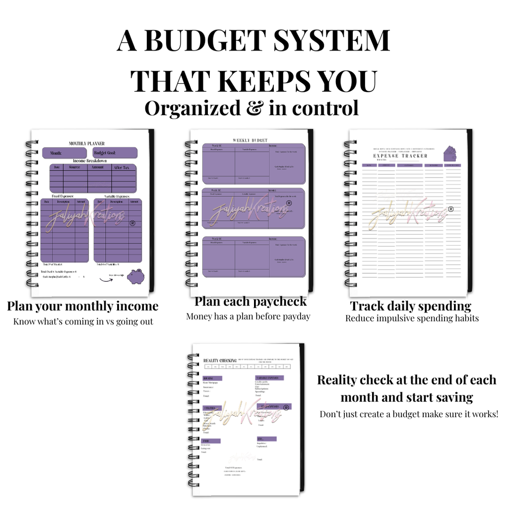 Purple Budget Planner