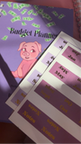 Monthly planner tabs