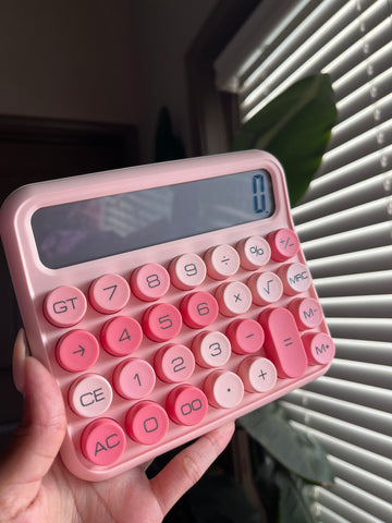 Bubblegum pink calculator