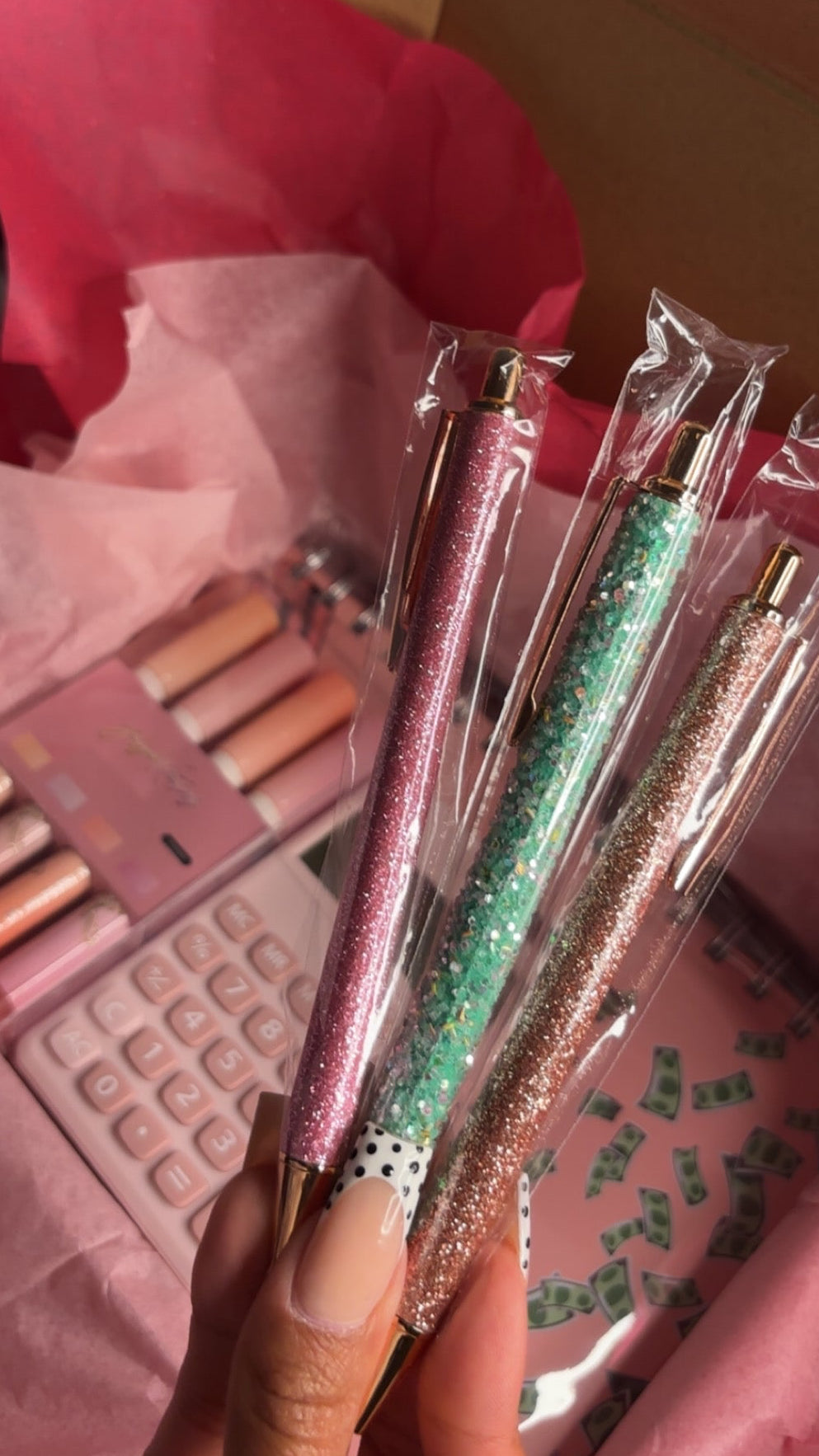 Pink Budget Bundle Box