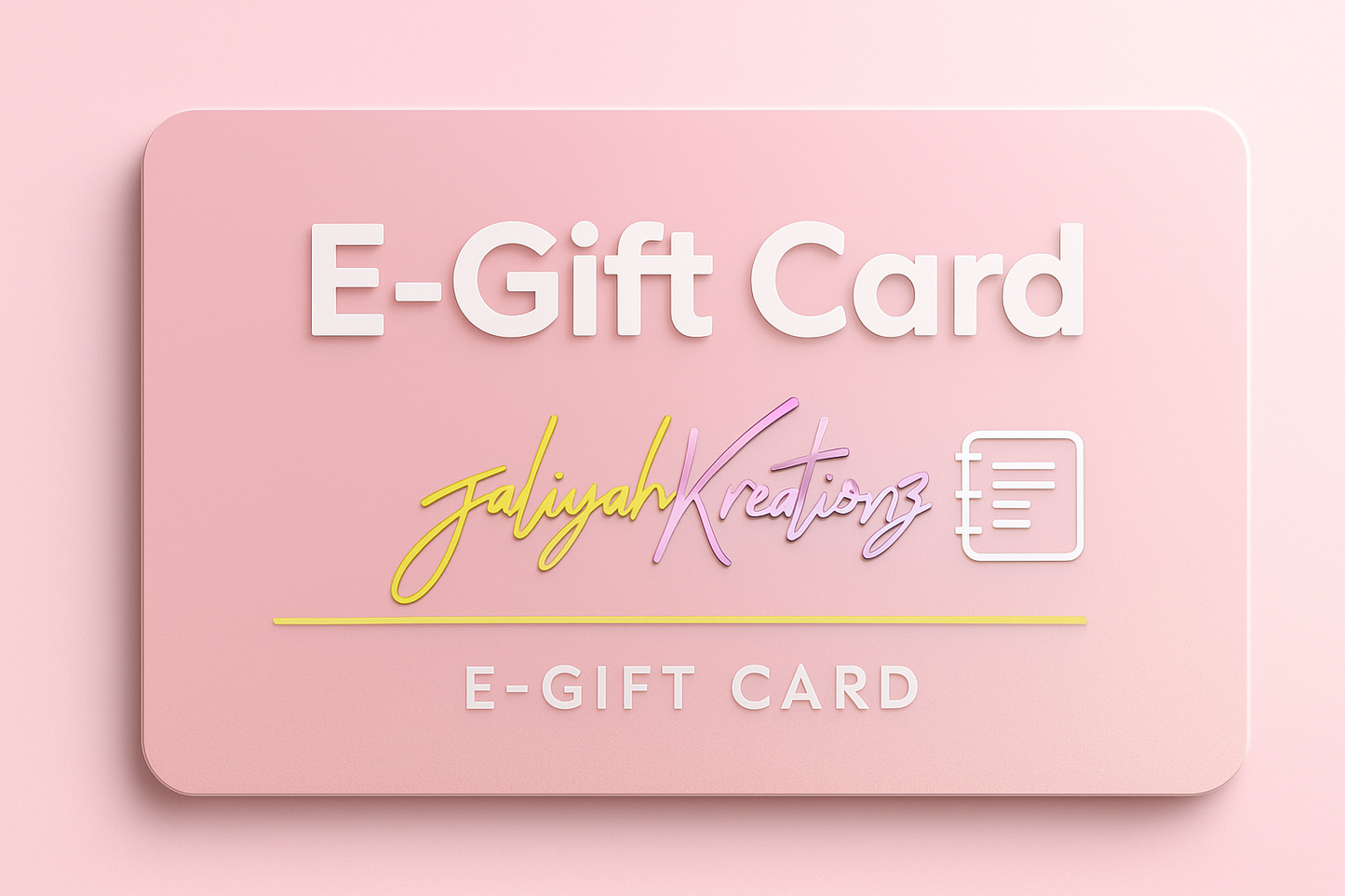 Jaliyah Kreationz GiftCard