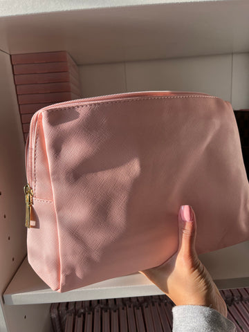 Pink budget bag